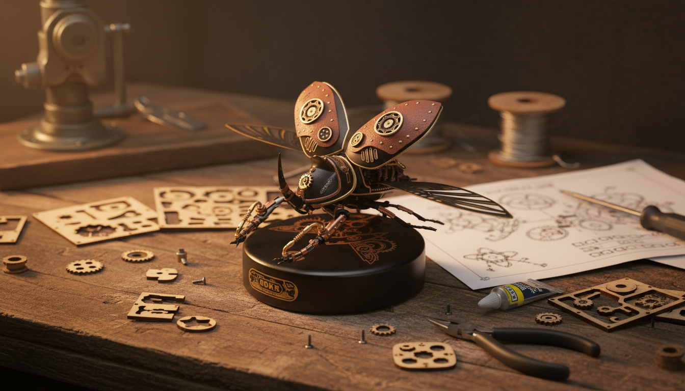3D Insect Puzzle Kit: Hands-On Build for Display & STEM