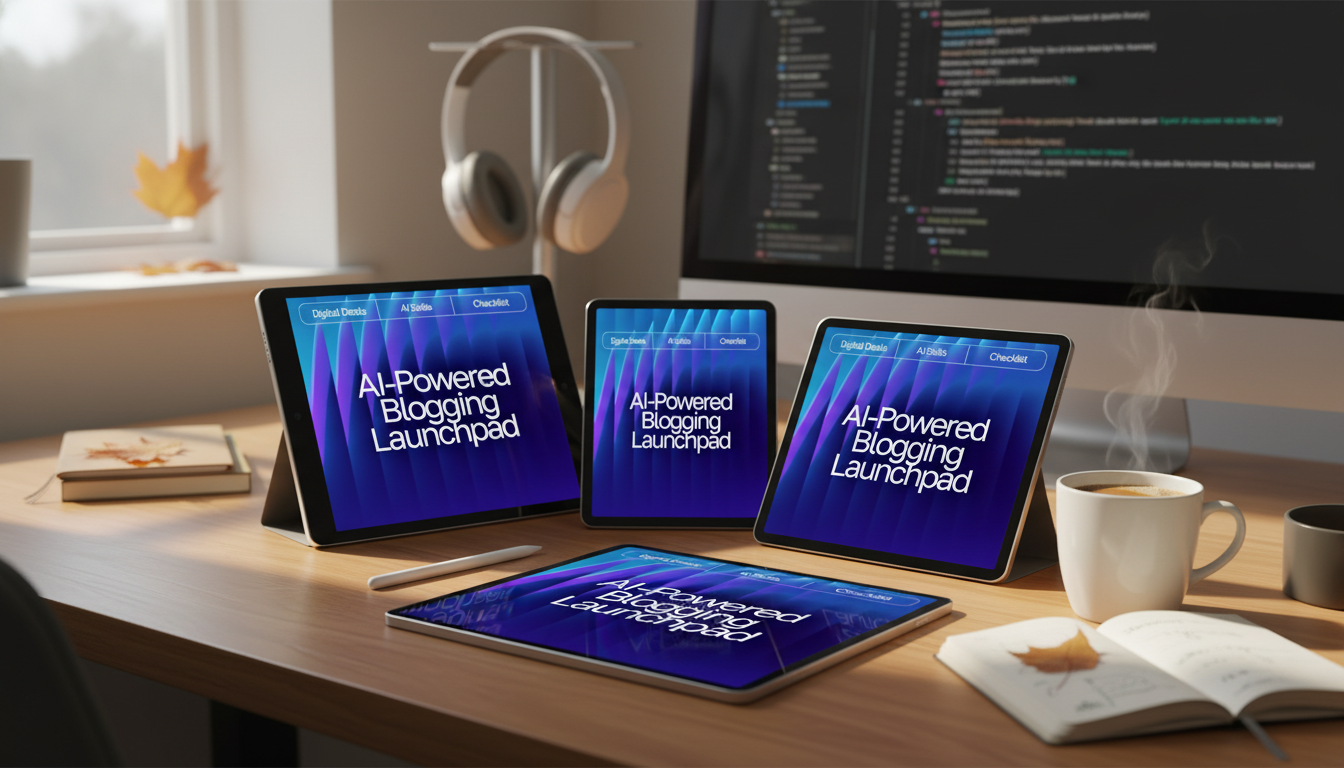 AI Blogging Launchpad: Plan, Write & Publish Consistently