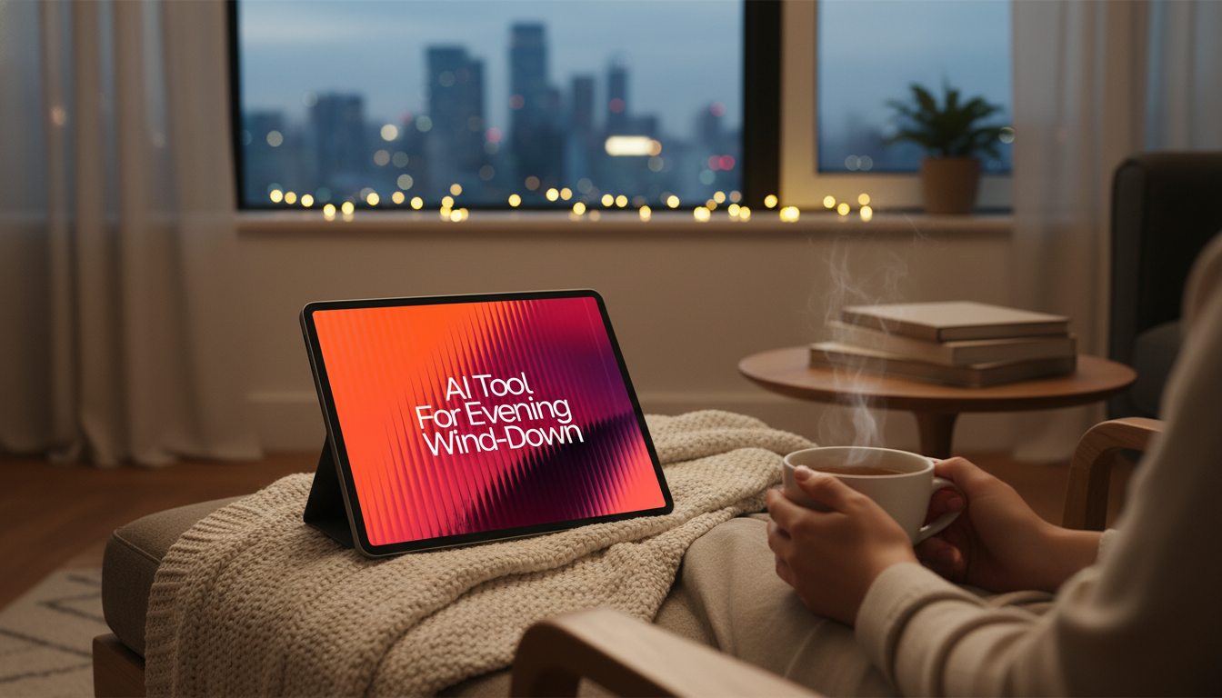 AI-Guided Evening Wind-Down: Calm, Personal, Repeatable