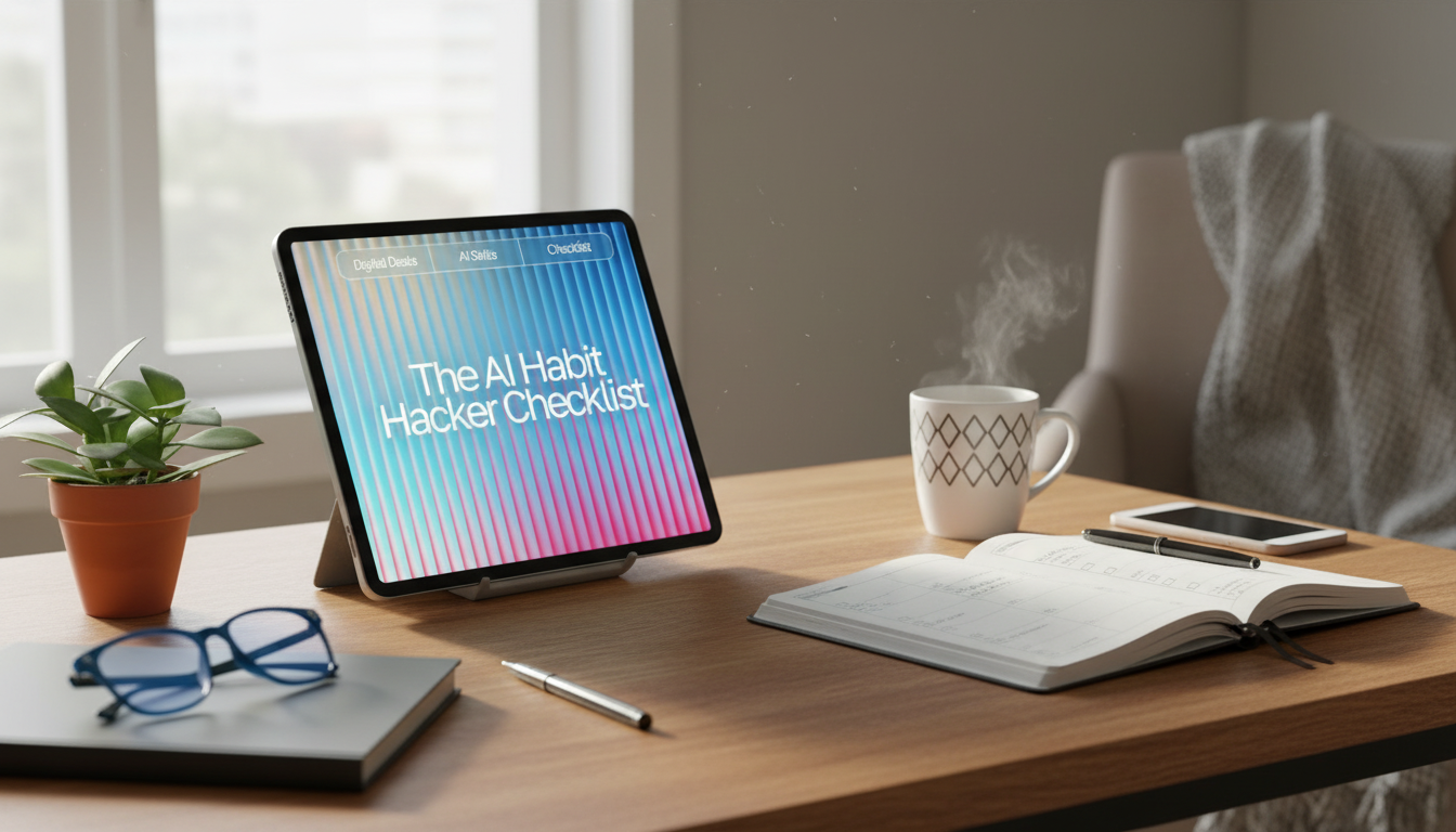 AI Habit Hacker Checklist: Track Habits, Stay Consistent