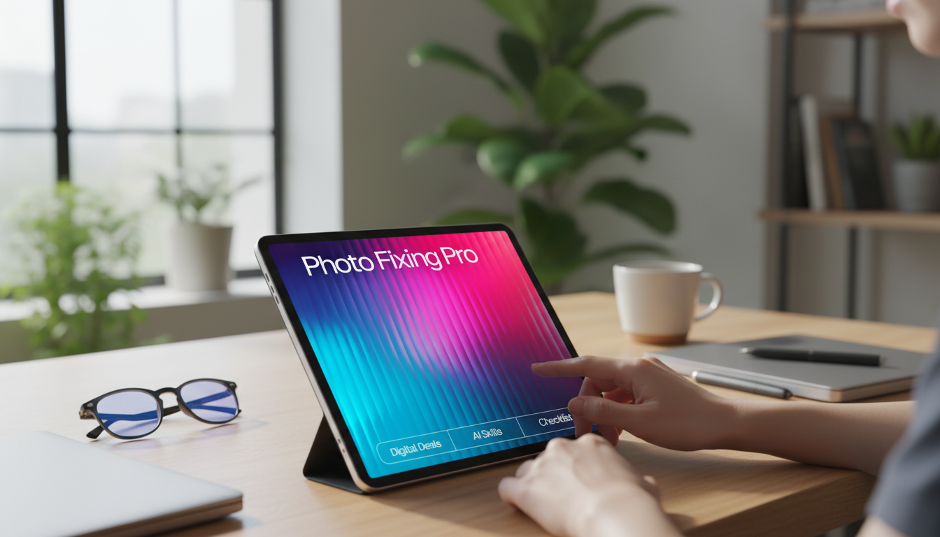 AI Photo Editing Checklist: Fix Flaws Without the “AI Look”