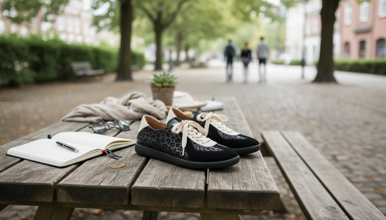 Black Leopard Print Lace-Up Leather Flats: Everyday Guide