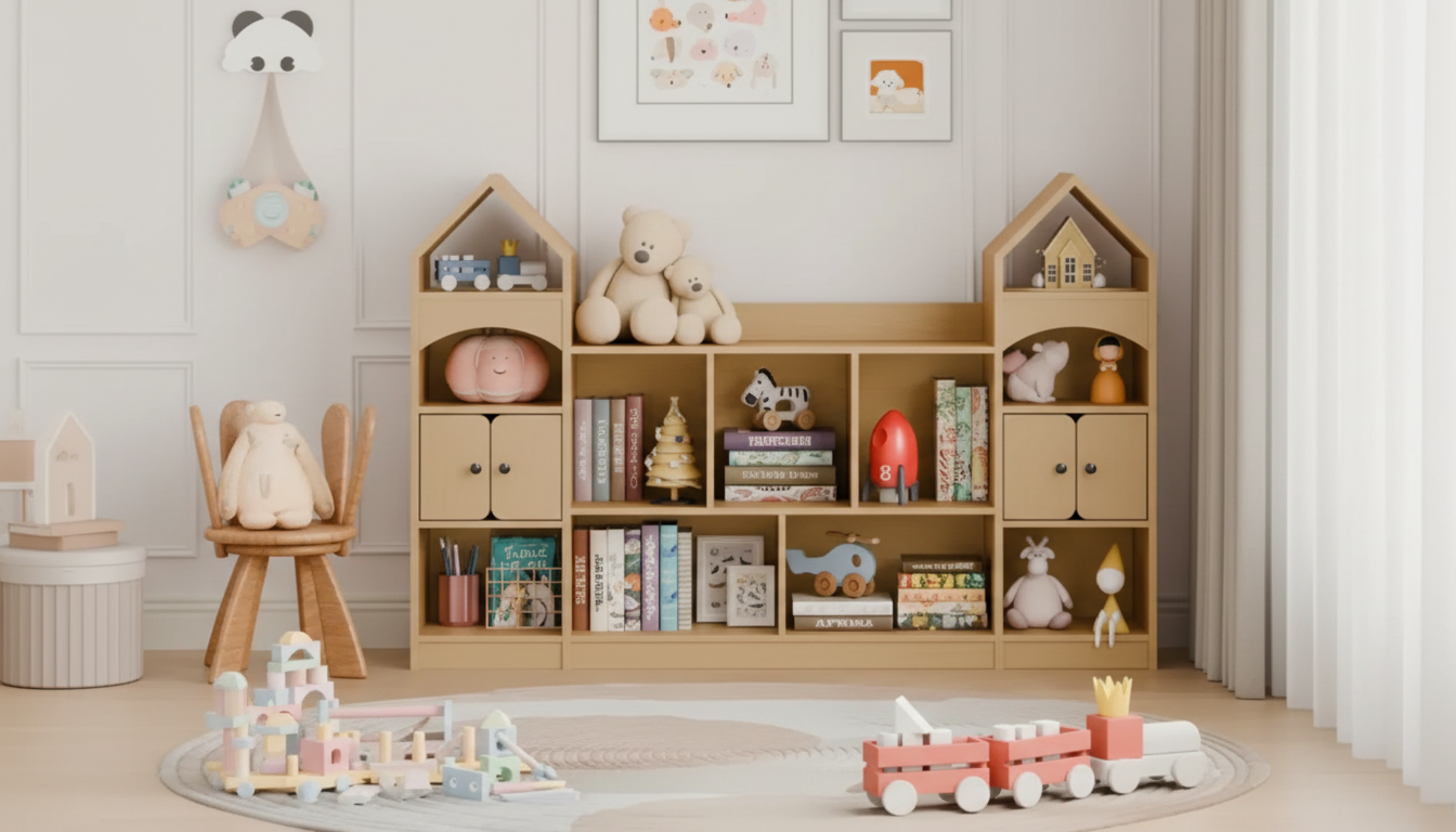 Castle Bookshelf for Kids: Storage That Sparks Reading