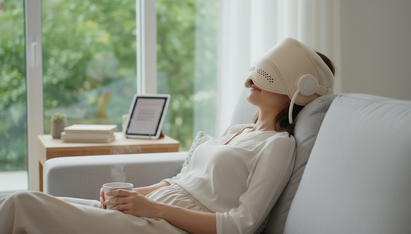 Head & Eye Massager Helmet: Screen-Fatigue Relief Guide