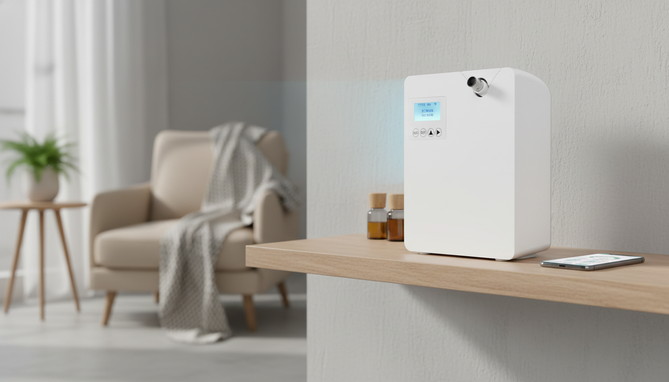 Smart WiFi Aroma Diffuser: App Scheduling for Any Space